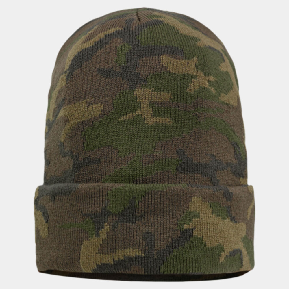 12" Solid Cuffed Beanie Thumbnail