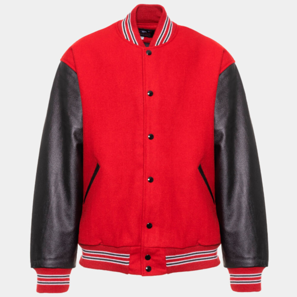 America's Finest Varsity Wool Leather Jacket Thumbnail