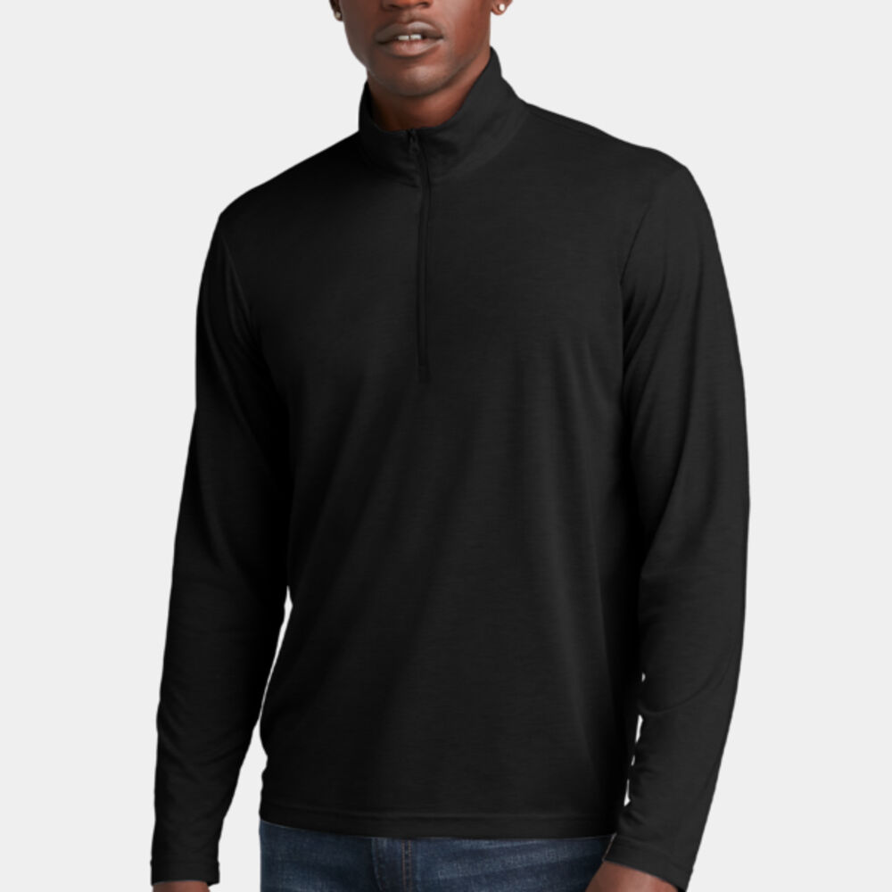 PosiCharge ® Lightweight Tri Blend Wicking 1/4 Zip Pullover Thumbnail