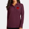 Women's Silk Touch Long Sleeve Polo Thumbnail